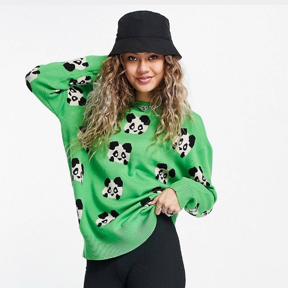 Native Youth Very Oversized Sweater- XS - Picture 5 of 5